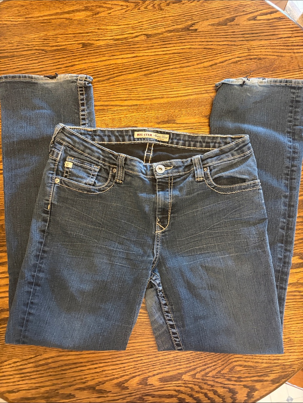 Big Star Women's Indigo Straight Leg Jeans